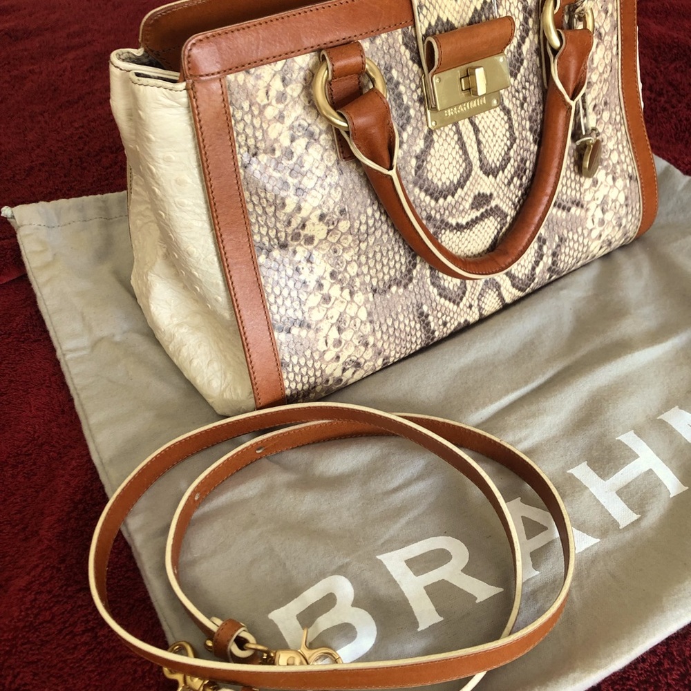 Classic Brahmin satchel